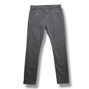Adriano Goldschmied Everett Slim Straight Pants Mens 36 x 34 Gray